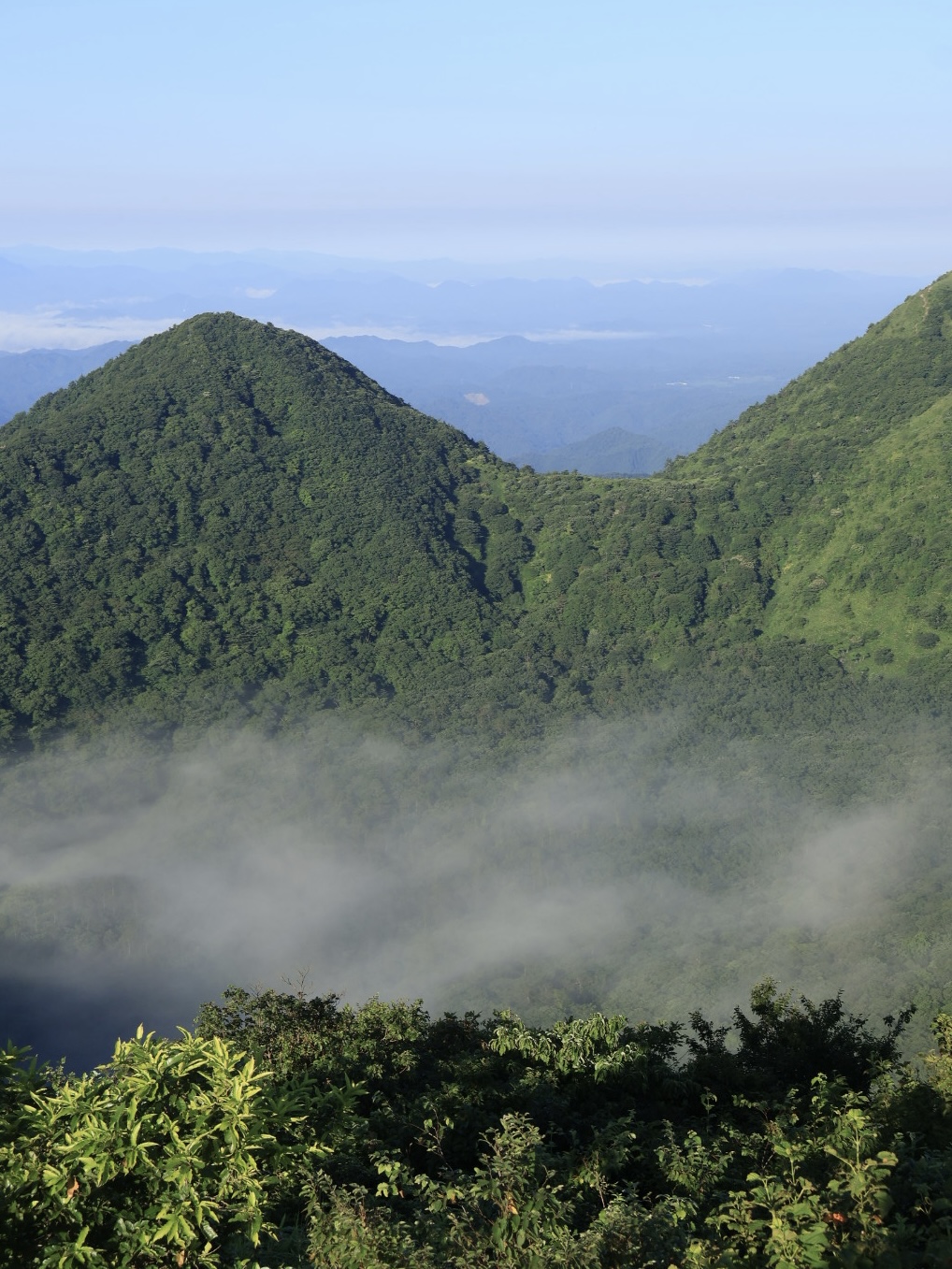 三瓶山の風景