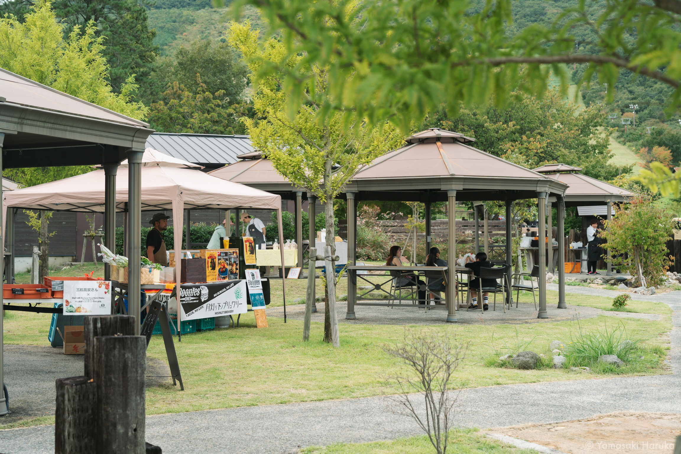 さんべマルシェの風景